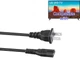 AC Power Cord Cable for LG 50UK6090PUA 49UK6090PUA 43UK6090PUA LED TV
