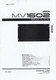 Service manual for Yamaha MV-1602