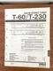 Yamaha T-60 T-230 Tuner Service Manual *Original*