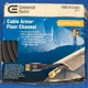 Commercial Electric 5&rsquo; Cable Armor Floor Channel Gray Fabric 1003 013 651
