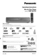 Panasonic DMP-BD70V Blu-ray Player Owners Instruction Manual