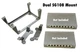 DOUBLE Wall Mount for Dual TP-Link TP-SG108 & TP-SG108E Network Switch TL-SG108S