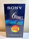 Sony Premium Grade 6 Hour T-120VF Video VHS Blank Tape Cassette, Sealed