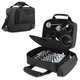 USA Gear DJ Mixer Case - Compact Audio Channel Mixer Bag with Accessory Stora...