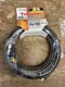 COAXIAL CABLE 25 FT Trisonic RG-59U Gold Plated Connections  Black