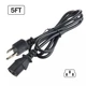 5ft AC Power Cord For Control4 C4-16AMP3-B Multi 16 Channel Digital Amplifier