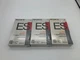 Sony Beta Lot of 3  tapes New sealed ES L-750 STANDARD GRADE VIDEO TAPE