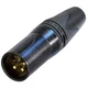 Neutrik NC10MXX-14-B XLR Connector Straight Plug Number Poles (Num): 10 Black 1