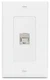 Extron  70-1053-03 WPD  101C-XTP DTP 24 COUPLER WALL PLATE