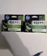 Lot of 2 Original HP 935 Cyan, Magenta, & Yellow 3-Pack Ink Cartridges