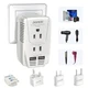 Upgraded DoAce C11 2000W Travel Voltage Converter for Hair Dryer Straightener...