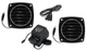 Cool Components Slim Vent Package for Cabinets & Enclosures (PK-SV1-BLK)
