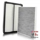 Engine & Cabin Air Filter Replaces 28113-A9100 97134-C6900 Compatible with KIA