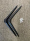 JVC LT-58MA887 LT-65MAW595 ONN 100007147 100005844 LEGS W SCREWS USED LD5565
