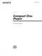 Sony Compact Disc Player CDP-497  * MANUAL ONLY *