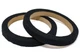 Installation Solution 1 Pair 6.5" MDF Speaker Ring (Black) RING-065CBK...