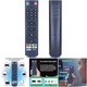 Replacement Voice Remote Control V3 Pro Compatible VSeeBox V5 Pro V3 Plus Black