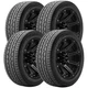 (QTY 4) 265/70R18 General Grabber HTS 116S SL Black Wall Tires (QTY 4) 265/70R18 General Grabber HTS 116S SL Black Wall Tires