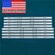 New LED Strips For LG 42LF5800-UA 42LB5500 42LB6500 6916L-1956A 6916L-1957A