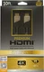 GE Premium HDMI Cable 10ft Ethernet 4K 60Hz HDR 18Gbps Black 35533 Ultra HD1080p