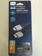Philips 4 FT Premium Certified HDMI Cable High Speed with Ethernet - Black NEW