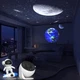 Galaxy Starry Sky Projector Night Light &ndash; 6-Pack Planetarium Lamp Covers