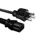 UL 6ft AC Power Cord For HP EliteOne 800 G1 G2 G3 G4 G5 G6 All-in-One Desktop