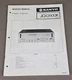 Sanyo Stereo Receiver JCX2900K Service Manual D-3856