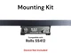 Desk Mount Kit for Rolls SS412 Audio Source Selector - Under Desk Mount Brackets