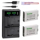 Kastar Battery LTD2 USB Charger for URC HS-R100 MXHP-R500 MXHP-R700 BTBL73386
