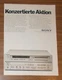 Rare Advertising Vintage SONY TA-F55 Amplifier - Concerted Action 1980