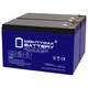 Mighty Max 12V 7AH GEL F1 Replaces Samson Expedition XP40iw PA System - 2 Pack
