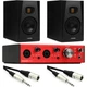 Focusrite Clarett+ 2Pre USB-C Audio Interface and ADAM Audio T5V Monitor Bundle