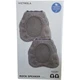 Victrola Outdoor Wireless Bluetooth Solar Rock Speakers Stone Grey 2 Speakers