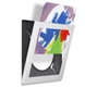 Show and Listen 12" Vinyl Lp Flip Frame - White - New + Free Delivery