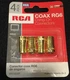 RCA Coax RG6 VH1454R Crimp-On-Connectors 4 pack