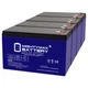 Mighty Max 12V 7AH GEL F1 Replaces Samson Expedition XP40iw PA System - 4 Pack
