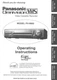 Panasonic PV-8662 VCR Owners Instruction Manual