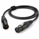 1 ft Short XLR Cable Mogami Neutrik Gold Low Noise Mic Cable Rack Patch Cable