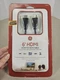GE High Speed 6' HDMI to HDMI Cable  1080p, HD Video& Audio NIB