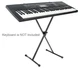 X Style Keyboard Stand for Casio Portable Lighted Workstation Electronic Pianos