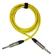 MOGAMI YELLOW TRS CABLE 1.5 FT NEUTRIK  1/4" CONNECTORS 2549 NP3X PATCH