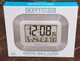 Westclox *Silver* Digital Wall Clock: Month, Date, Day & Temperature #55006S