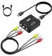 BD&M AV to HDMI Converter, RCA HDMI, 1080P Mini Composite CVBS Black 