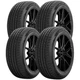 (QTY 4) 225/65R17 Ironman iMove PT Plus 102H SL Black Wall Tires