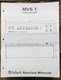 McIntosh R1 MVS-1 Video Selector  Service Manual *Original*