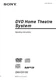 Sony DAV-DX150 Home Theater System Owners Manual