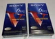 Sony VHS Blank Video Tape T-120VF Premium Grade 6 Hours New Sealed Lot of 2.