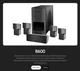Synchrony B600 1500W Home Theater System MSRP $3,138