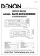 Service manual for Denon AVR-600
